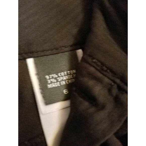 Eddie Bauer Brown Skirt 6 Modest Womens Velvety Feel - Picture 4 of 5